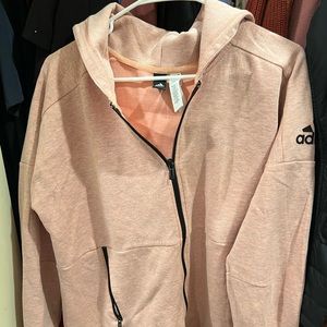 Adidas pink jacket xl